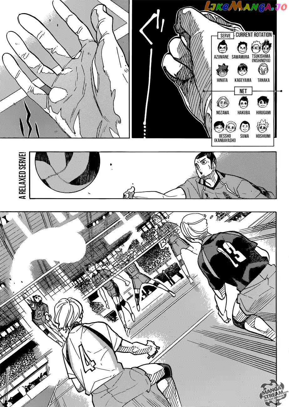 Haikyuu!!, Chapter 348 image 03